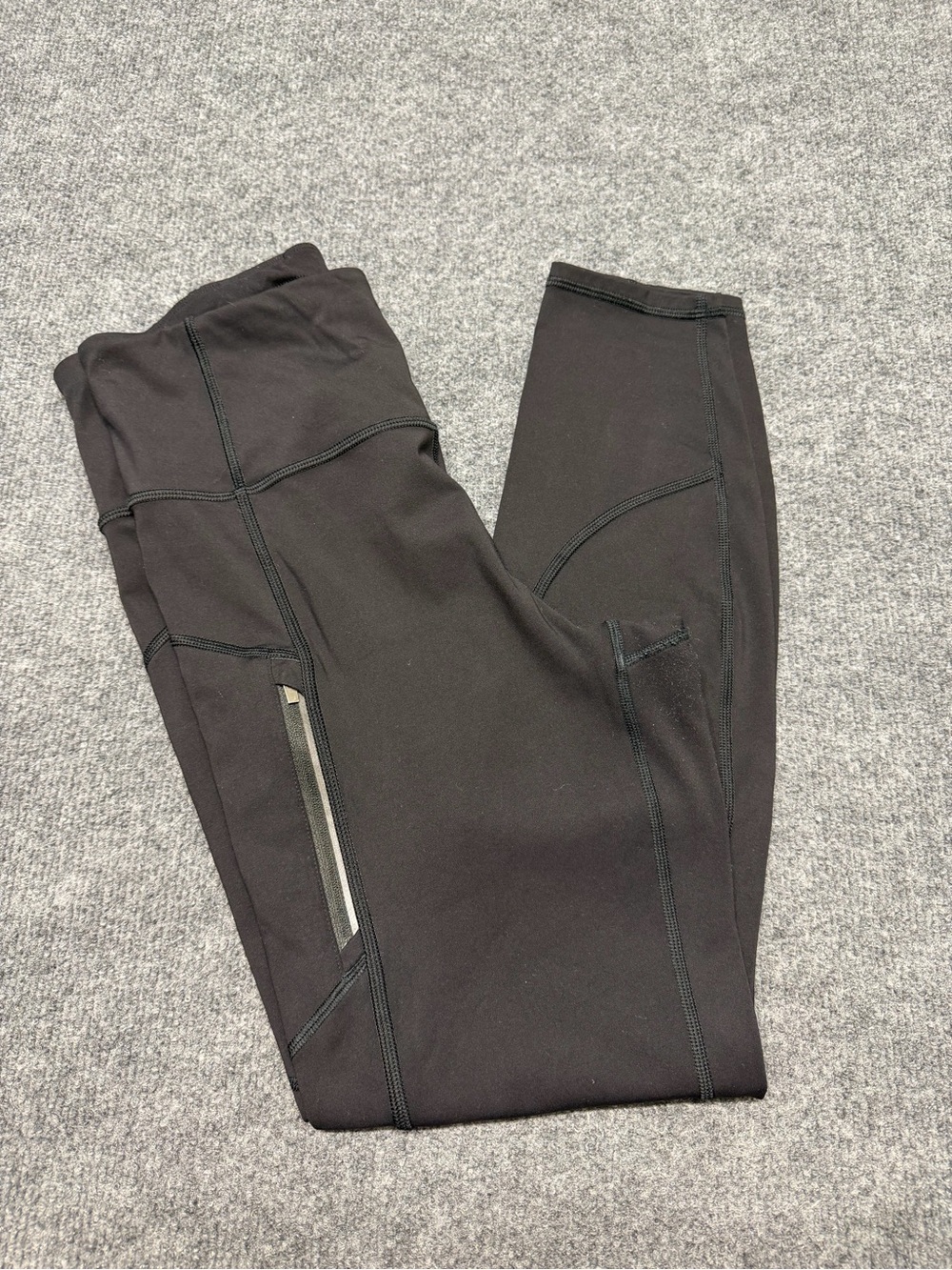 Athleta Black Women’s Performance Joggers with Zip Pocket